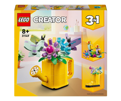 Klocki LEGO® LEGO Creator 3 w 1 Kwiaty w konewce 31149